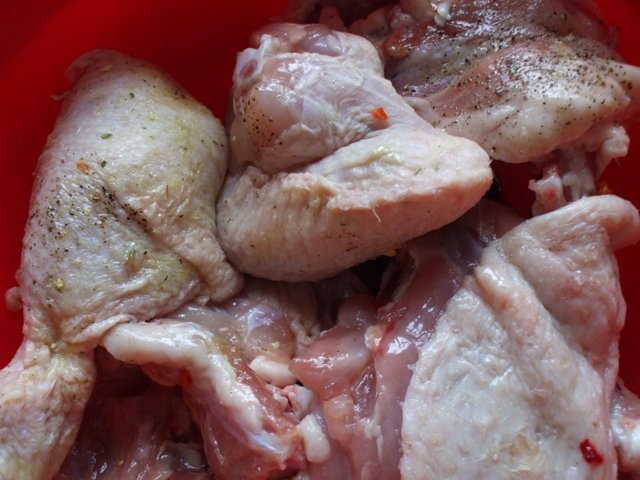 Rulou din pulpa de curcan la gratar