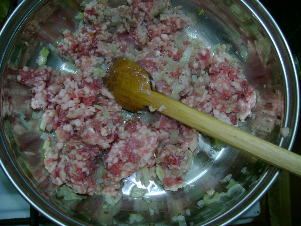 Musaca de cartofi cu mazare