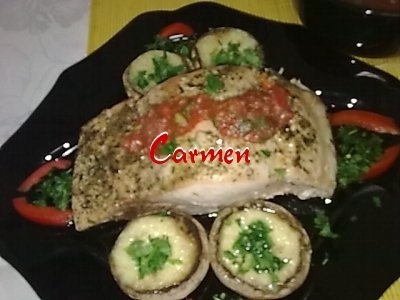 File de crap cu sos salsa