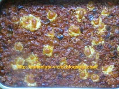 Mancare de vinete cu carne de vaca