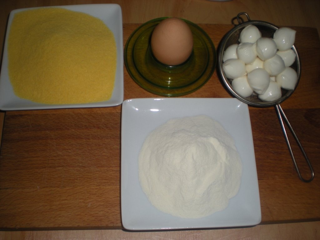 Mozzarelline pané