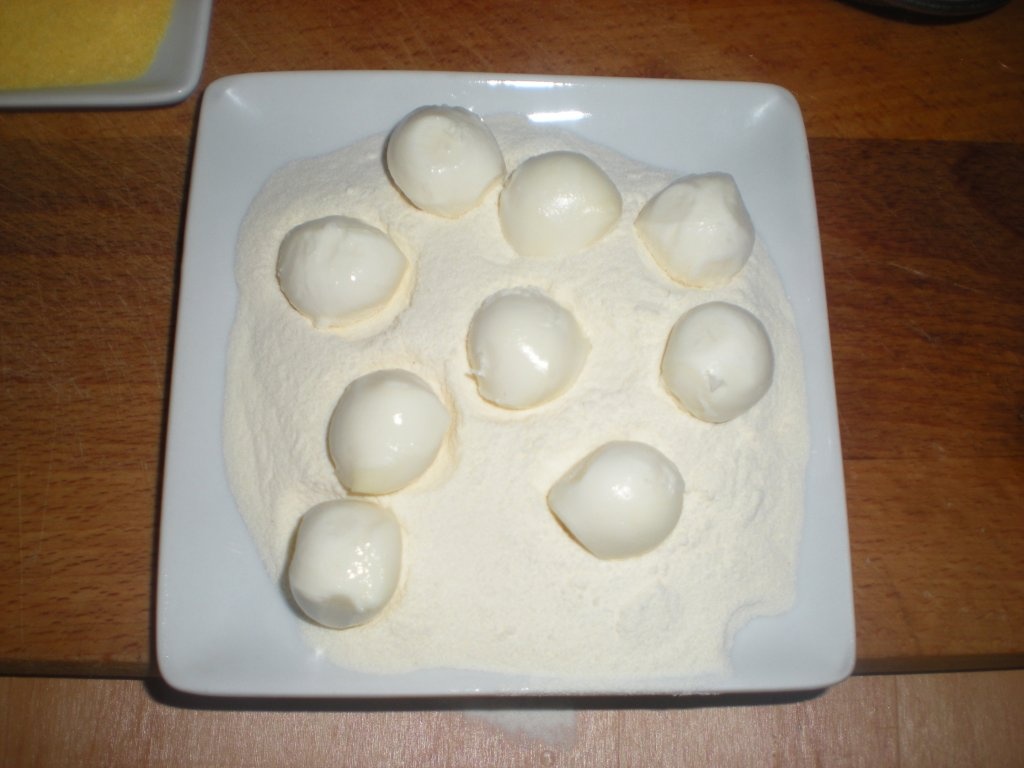 Mozzarelline pané