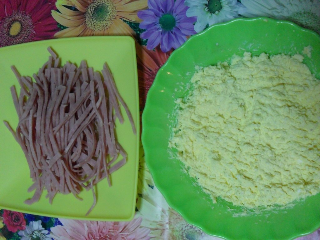 Rulada colorata cu spanac