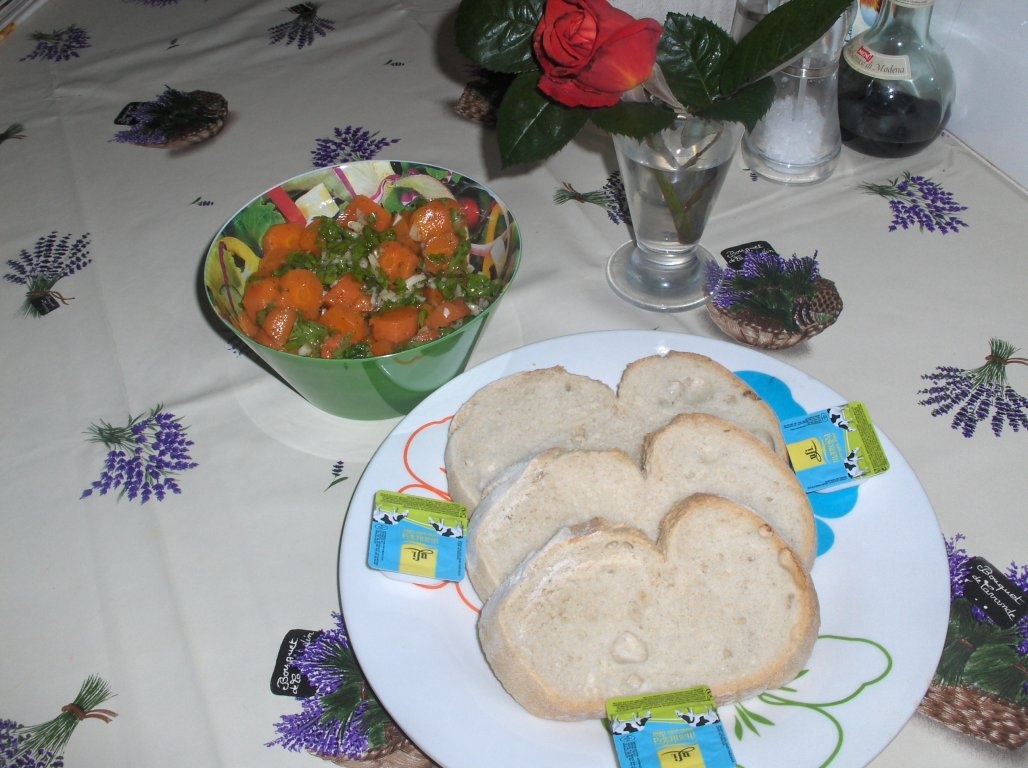 Aperitiv de morcovi(Cenouras de Algarve)