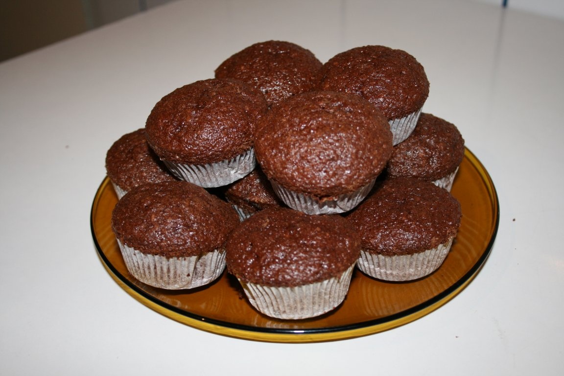 Muffins/Briose de ciocolata