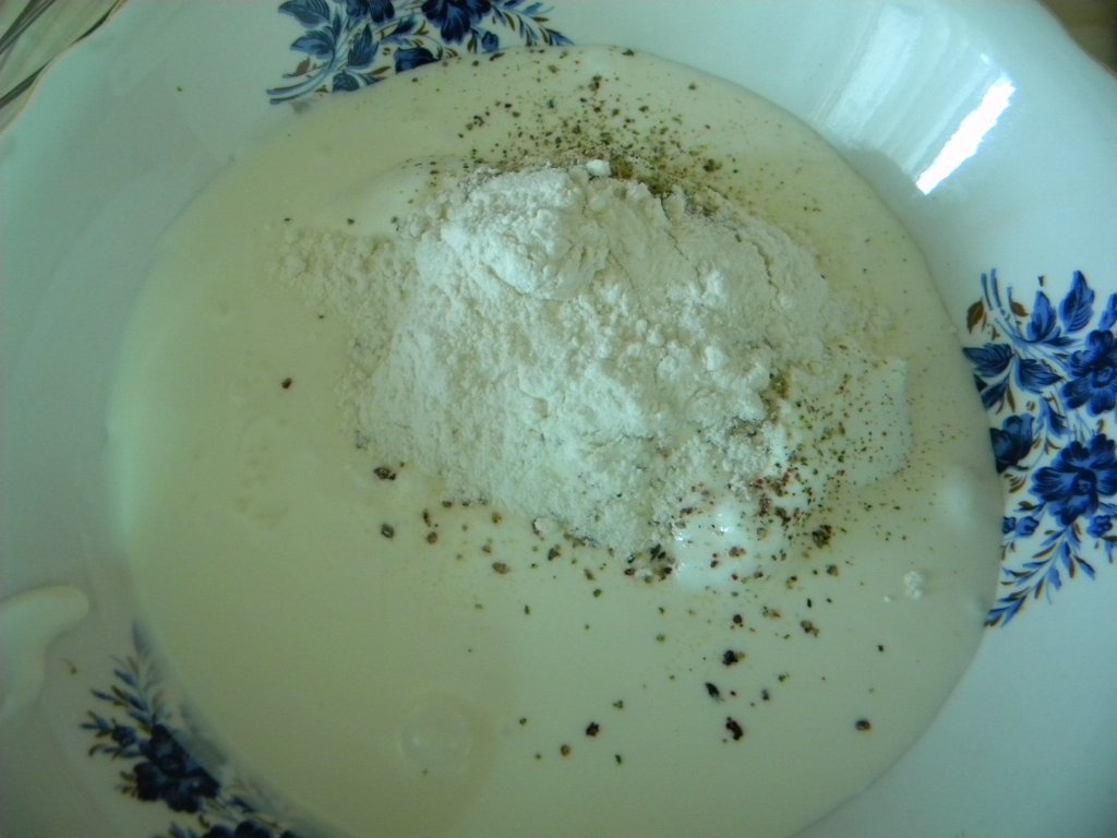 Antricot de manzat cu sos gorgonzola