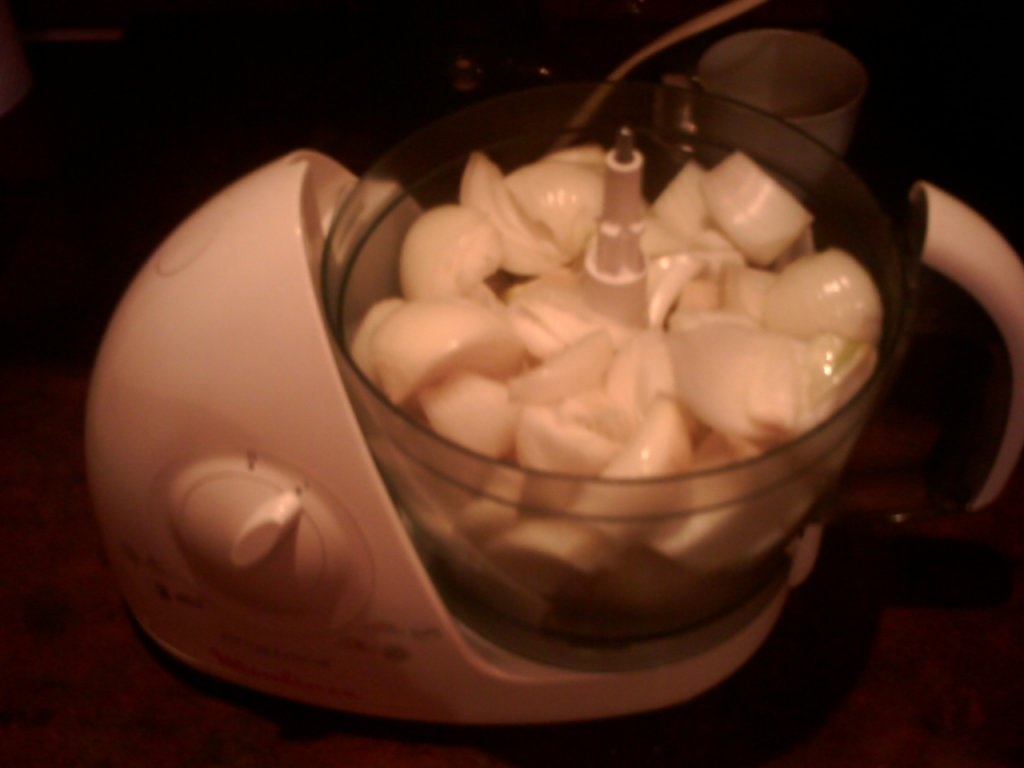 Gratar cu garnitura de ceapa cu branza