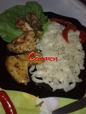 Aripioare condimentate(punga Knorr)