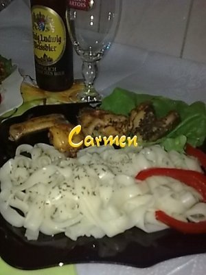 Aripioare condimentate(punga Knorr)