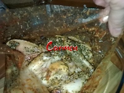 Aripioare condimentate(punga Knorr)