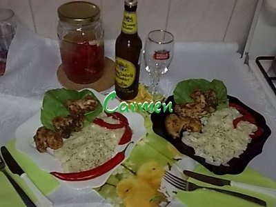 Aripioare condimentate(punga Knorr)