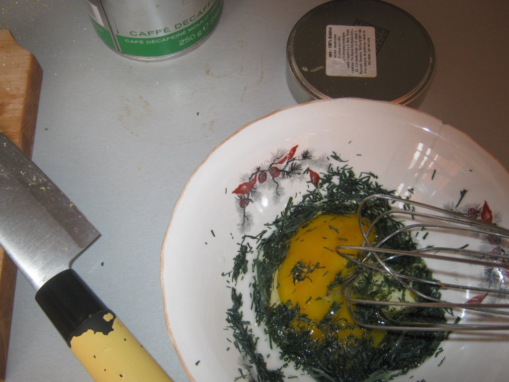 somon cu ciuperci pane