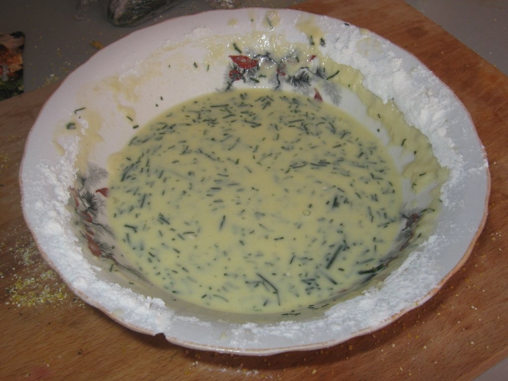 somon cu ciuperci pane