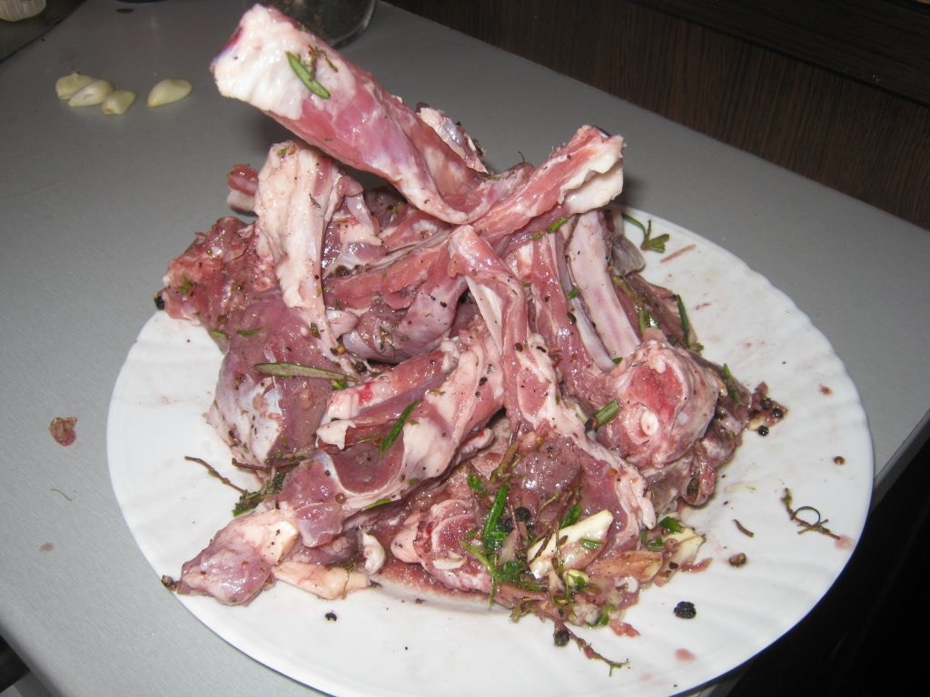 cotlete de miel cu gnocchi