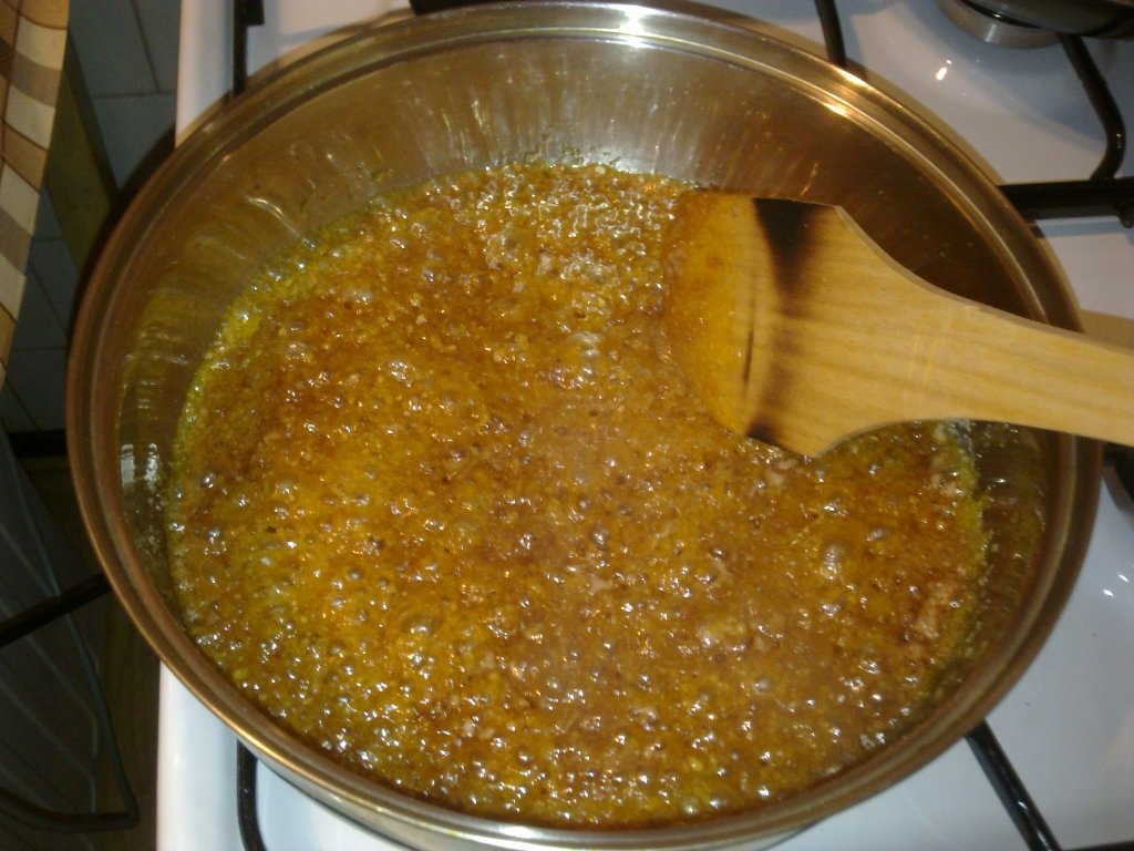 Prajitura cu crema nuga