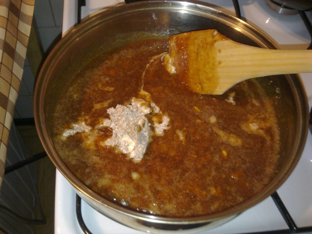 Prajitura cu crema nuga