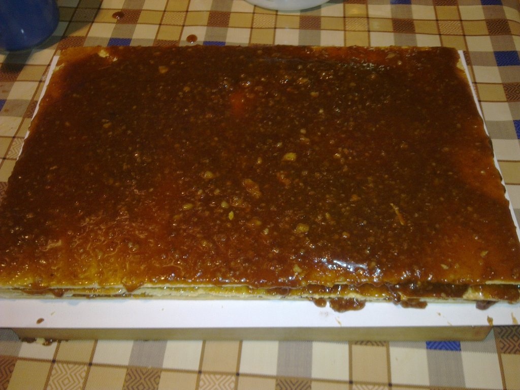 Prajitura cu crema nuga