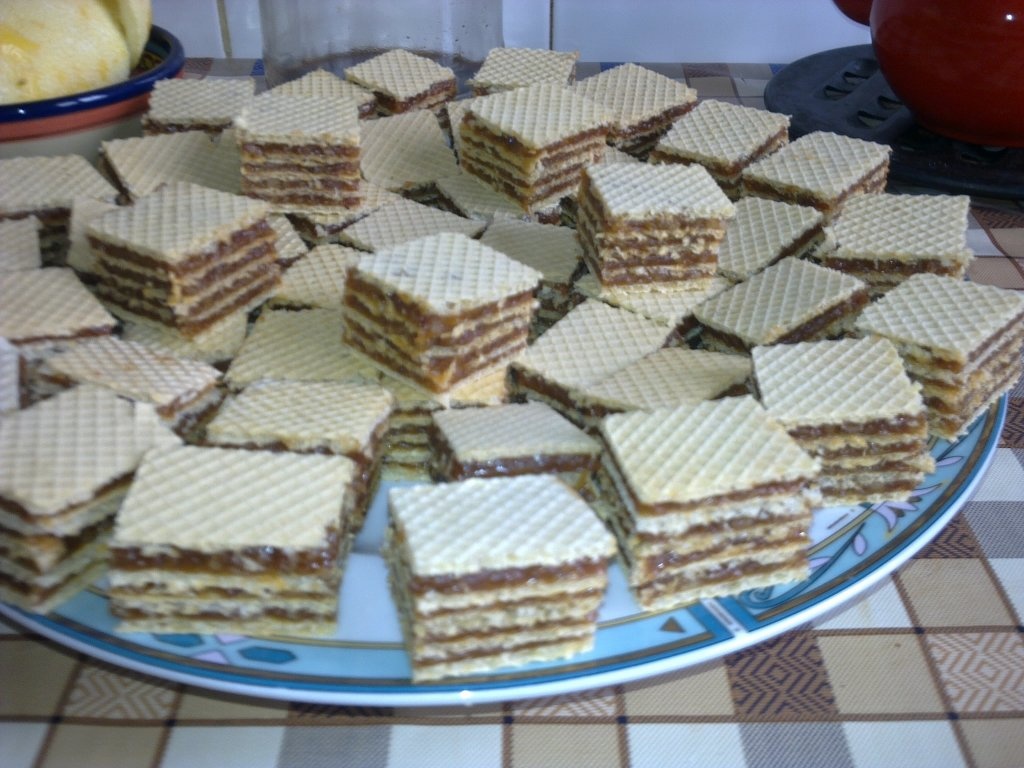 Prajitura cu crema nuga