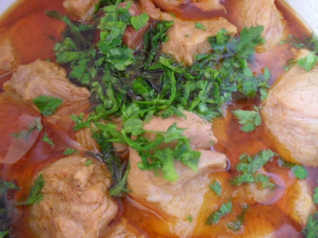 Carne de porc si cus-cus