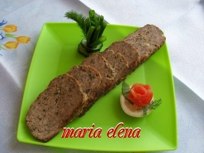 Rulada din carne de porc cu arome de primavara