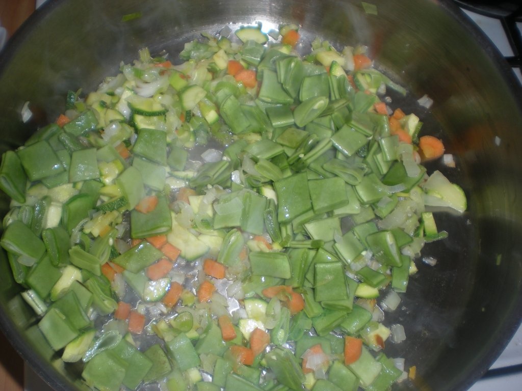 Legume cu orez si pulpe de pui