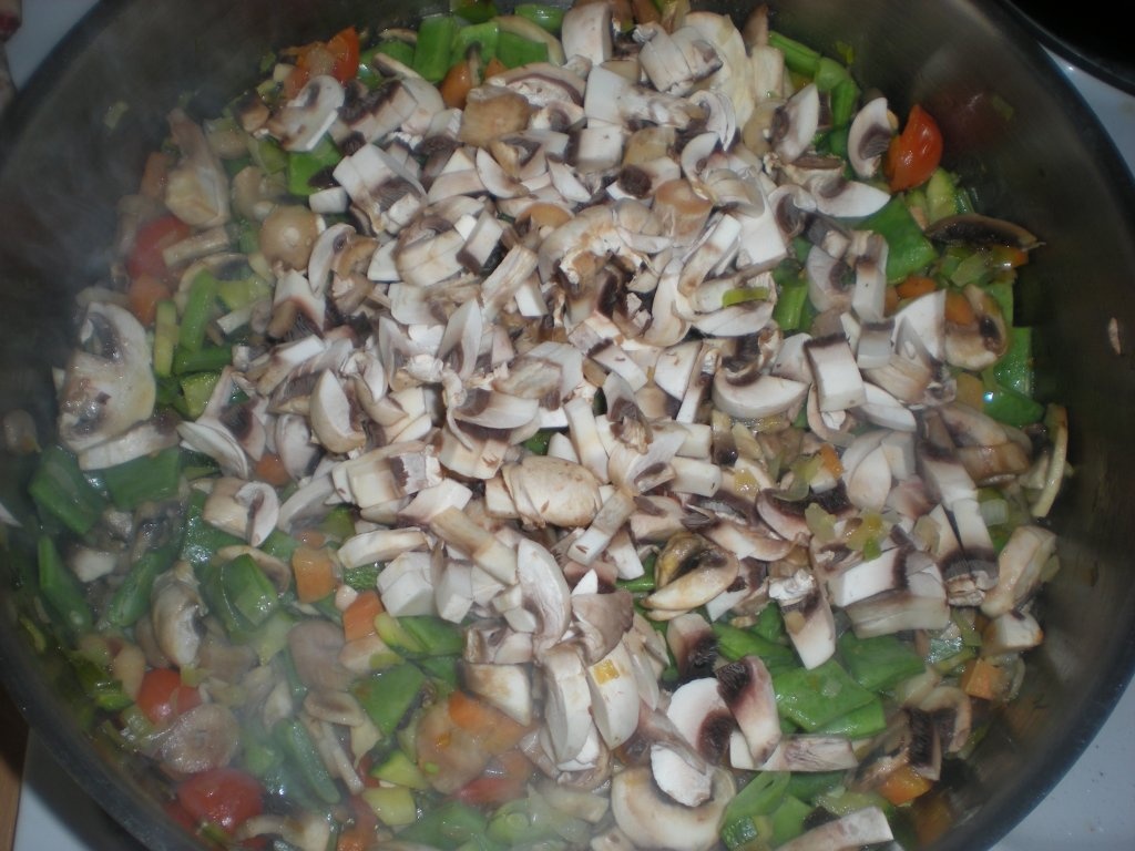 Legume cu orez si pulpe de pui