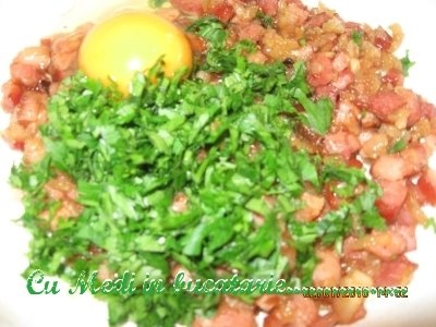 Ceafa de porc in foietaj