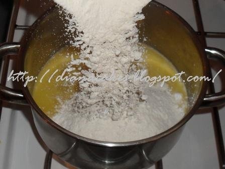 Bomboloni amorezate-gogosi din aluat oparit