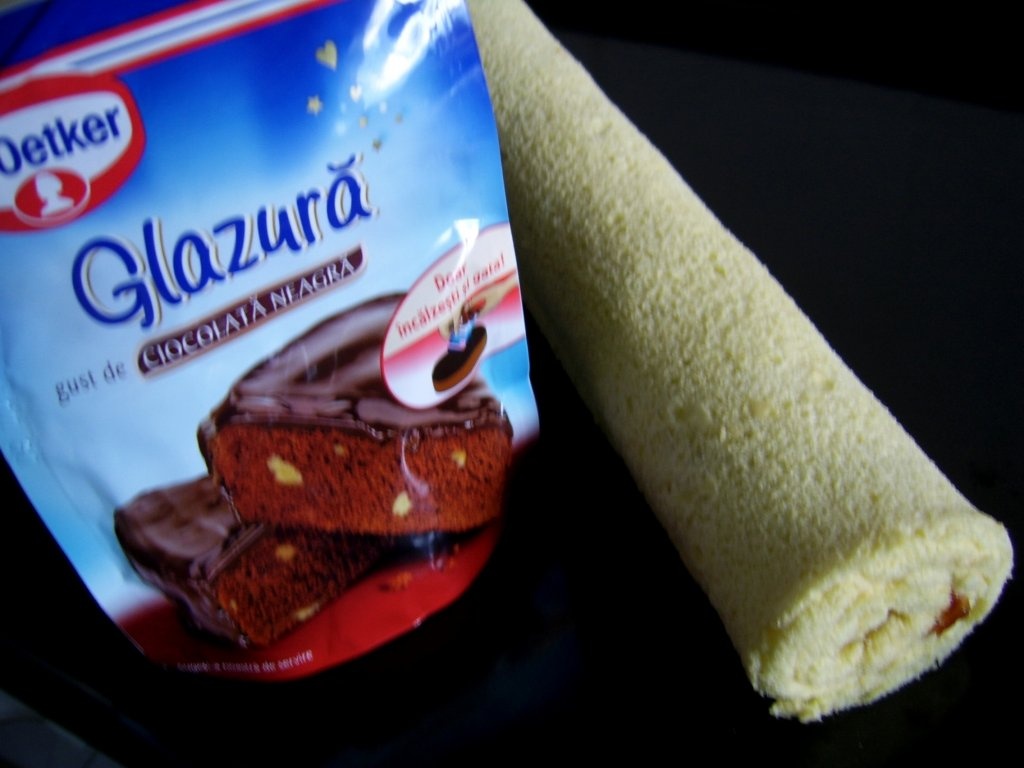 Rulada cu gem de gutui