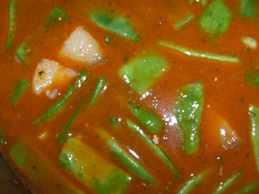 Mancare de fasole verde