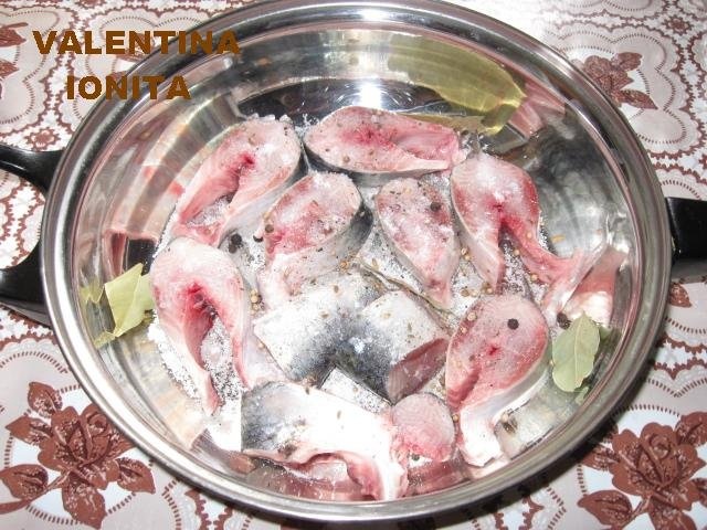 Scrumbie proaspata marinata