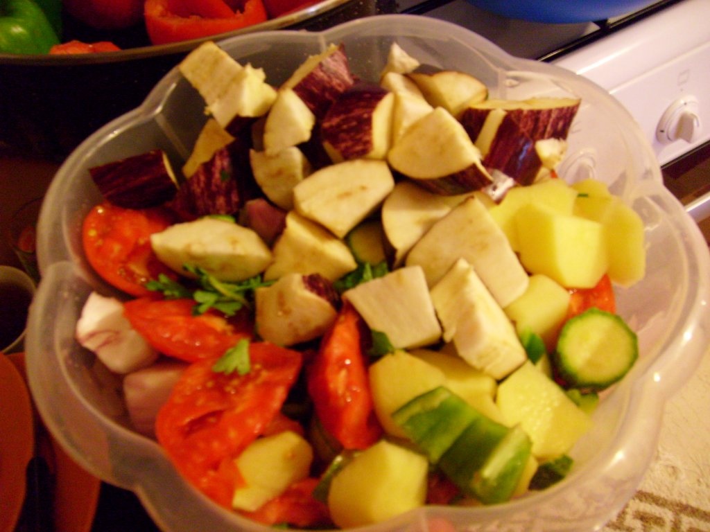 Legume umplute ghemista