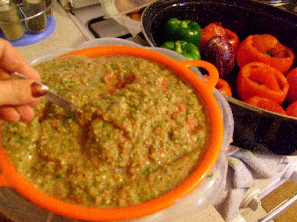 Legume umplute ghemista