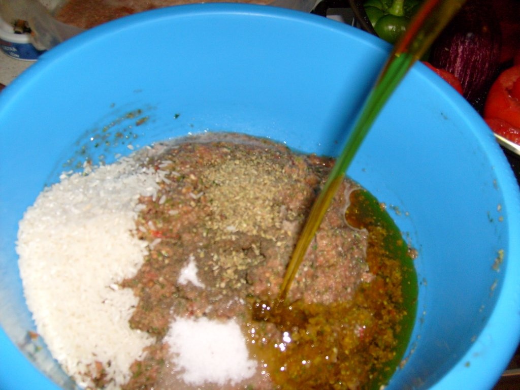 Legume umplute ghemista