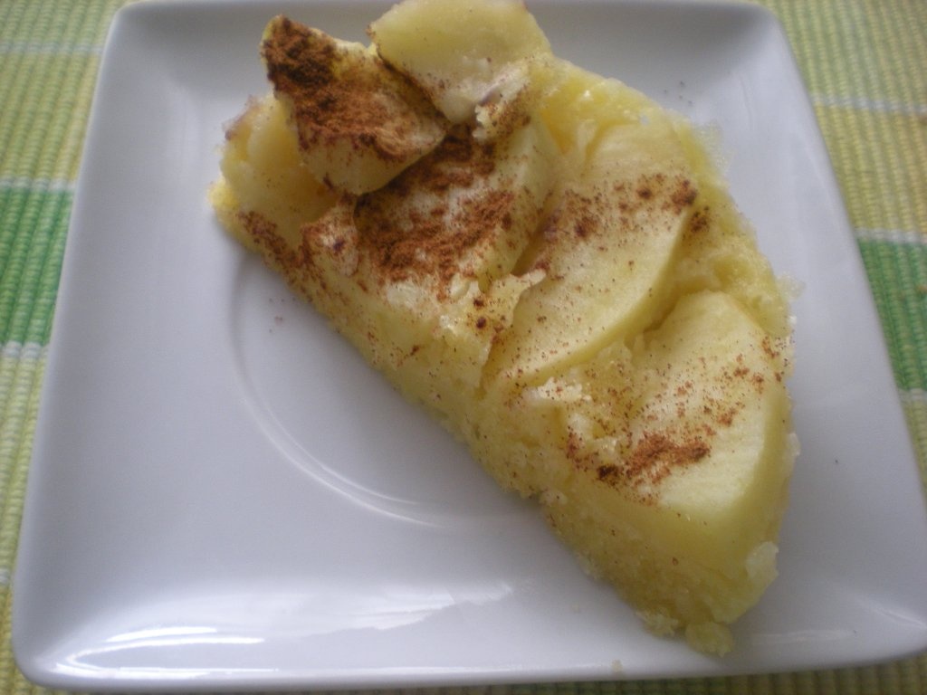 Tarta cu mere la microunde