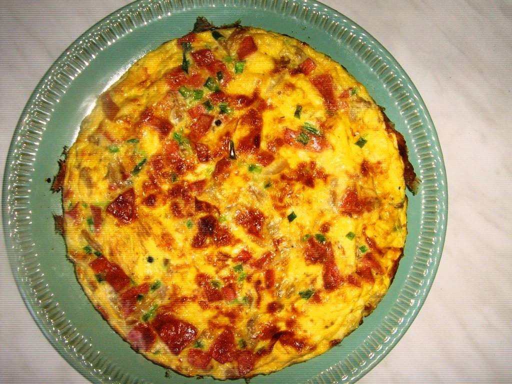 Omleta cu ciuperci pleurotus