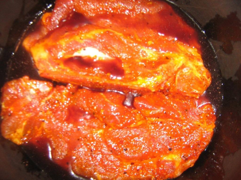 Cotlet de porc marinat