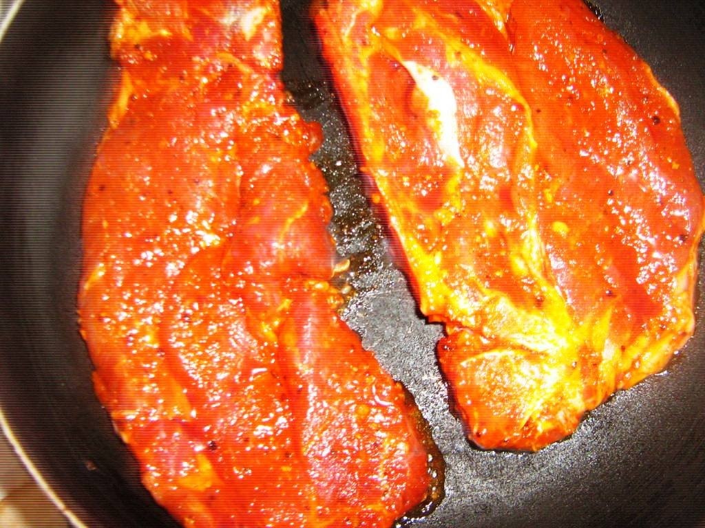 Cotlet de porc marinat