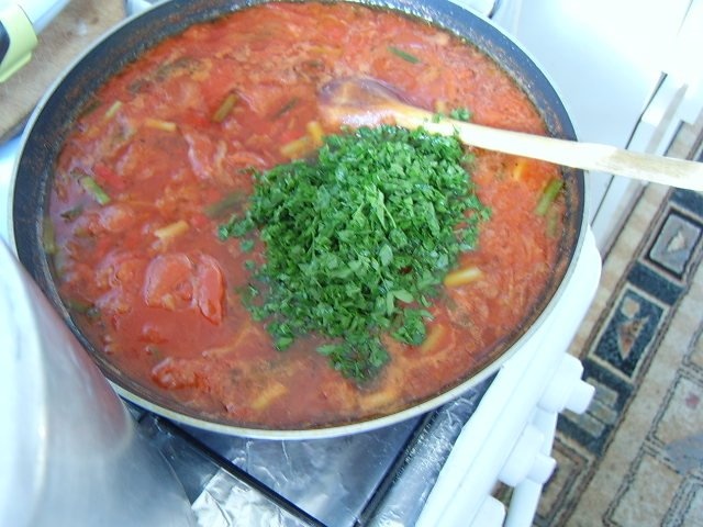 Platica cu sos la cuptor