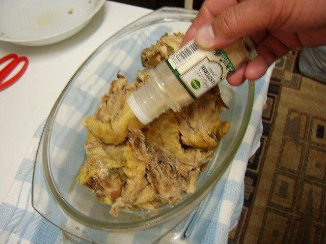 Friptura de gaina la cuptor