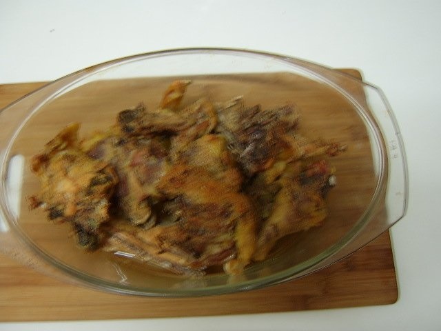 Friptura de gaina la cuptor