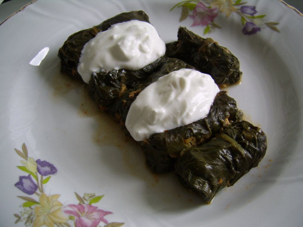 Sarmale in foi de stevie