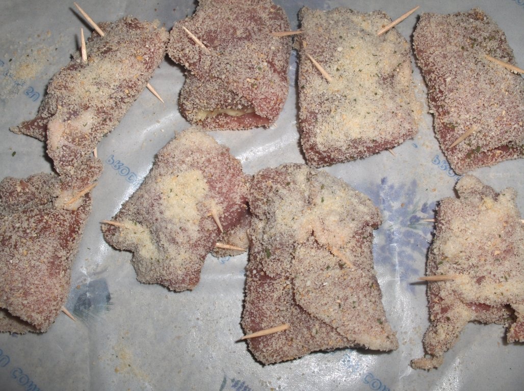 Snitele umplute cu cascaval