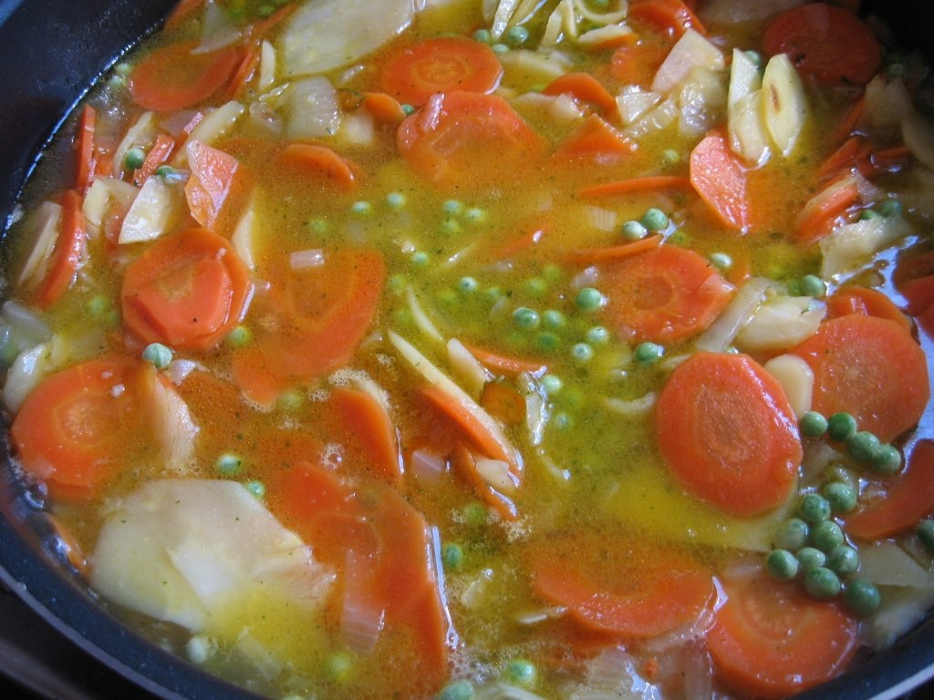 Ghiveci  de legume  cu  orez