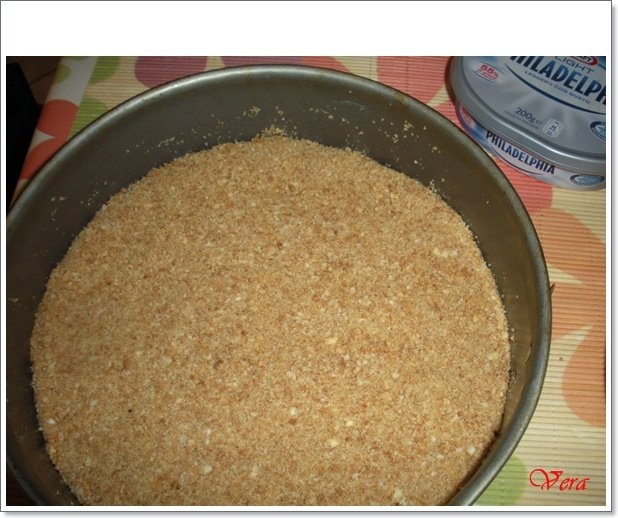 Cheesecake cu ciocolata gianduia