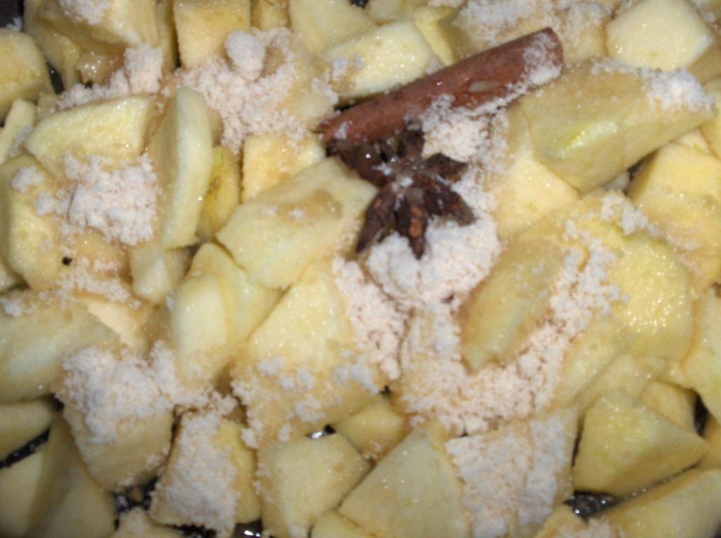 Strudel de mere caramelizate