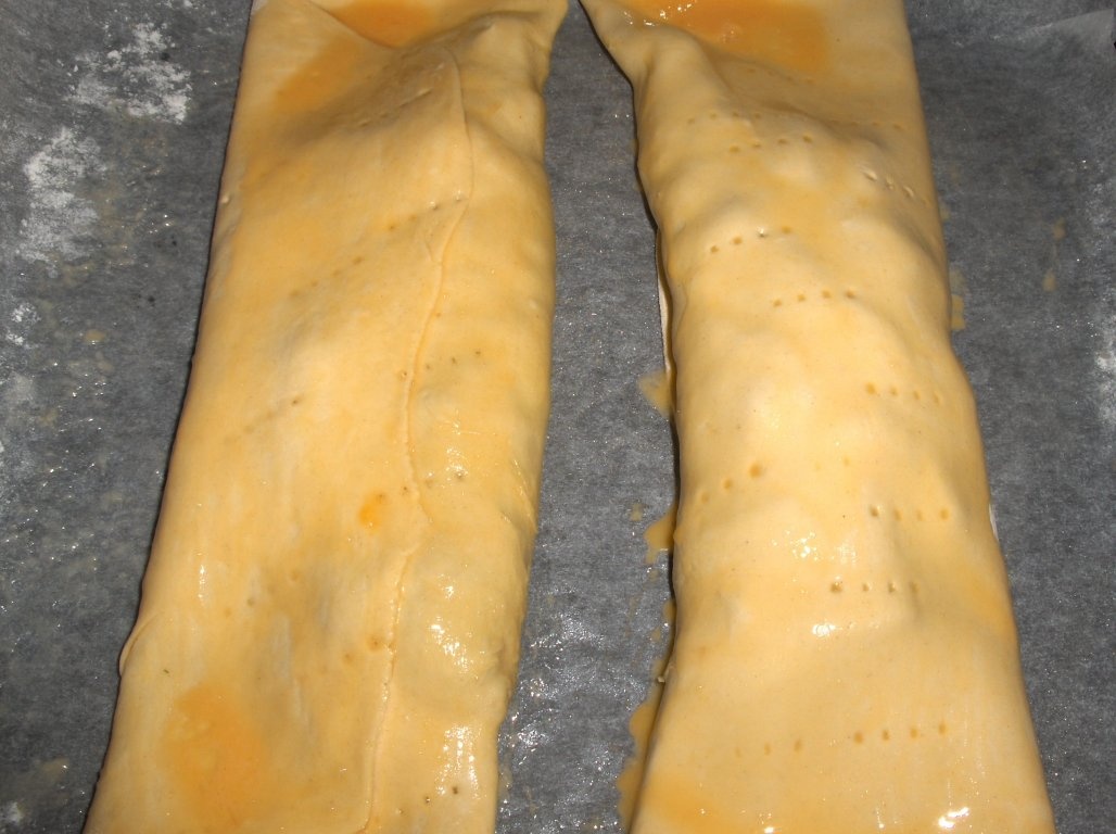 Strudel de mere caramelizate