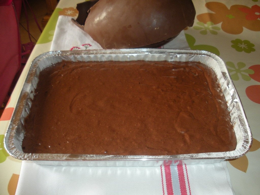 Pandispan cu migdale si chantilly