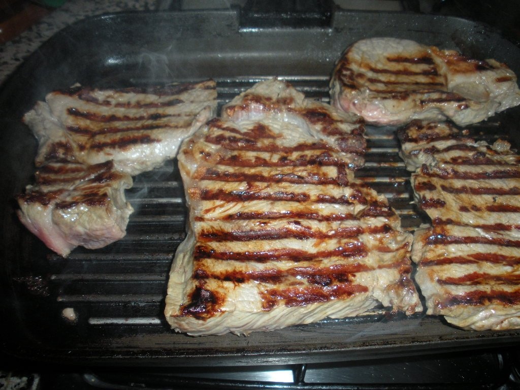 Tagliata de carne la gratar