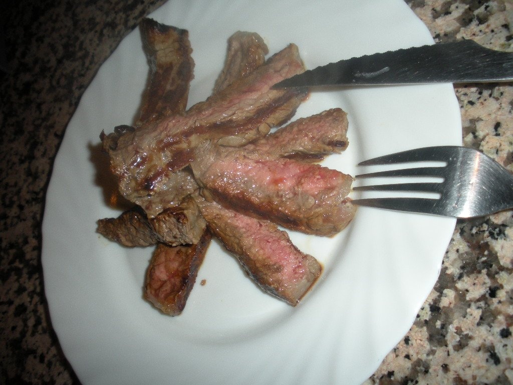 Tagliata de carne la gratar